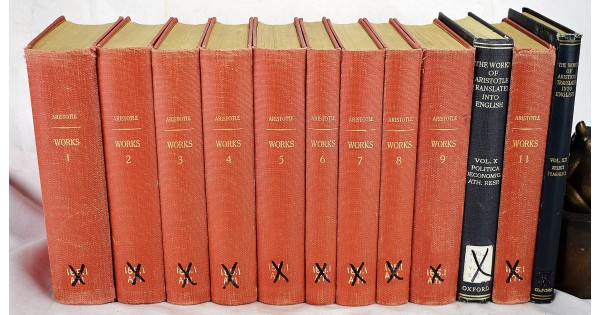 The Works of Aristotle Translated Into English, Twelve Volume Set